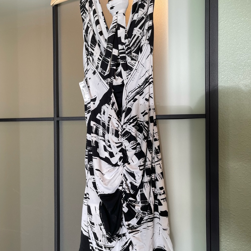 Black/White Party dress